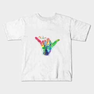 Shaka sign Kids T-Shirt